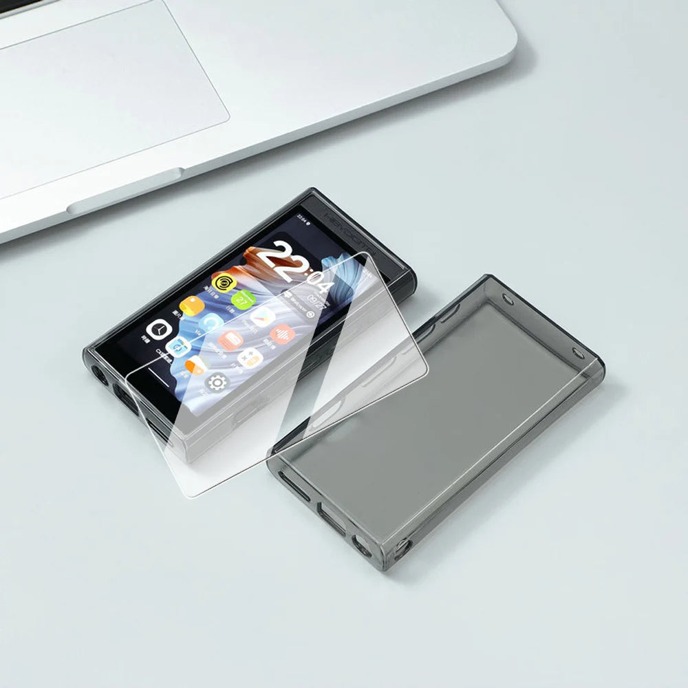 HiBy M300 TPU Case - Crystal Clear Soft Protective Cover for HiFi Digital Music Player