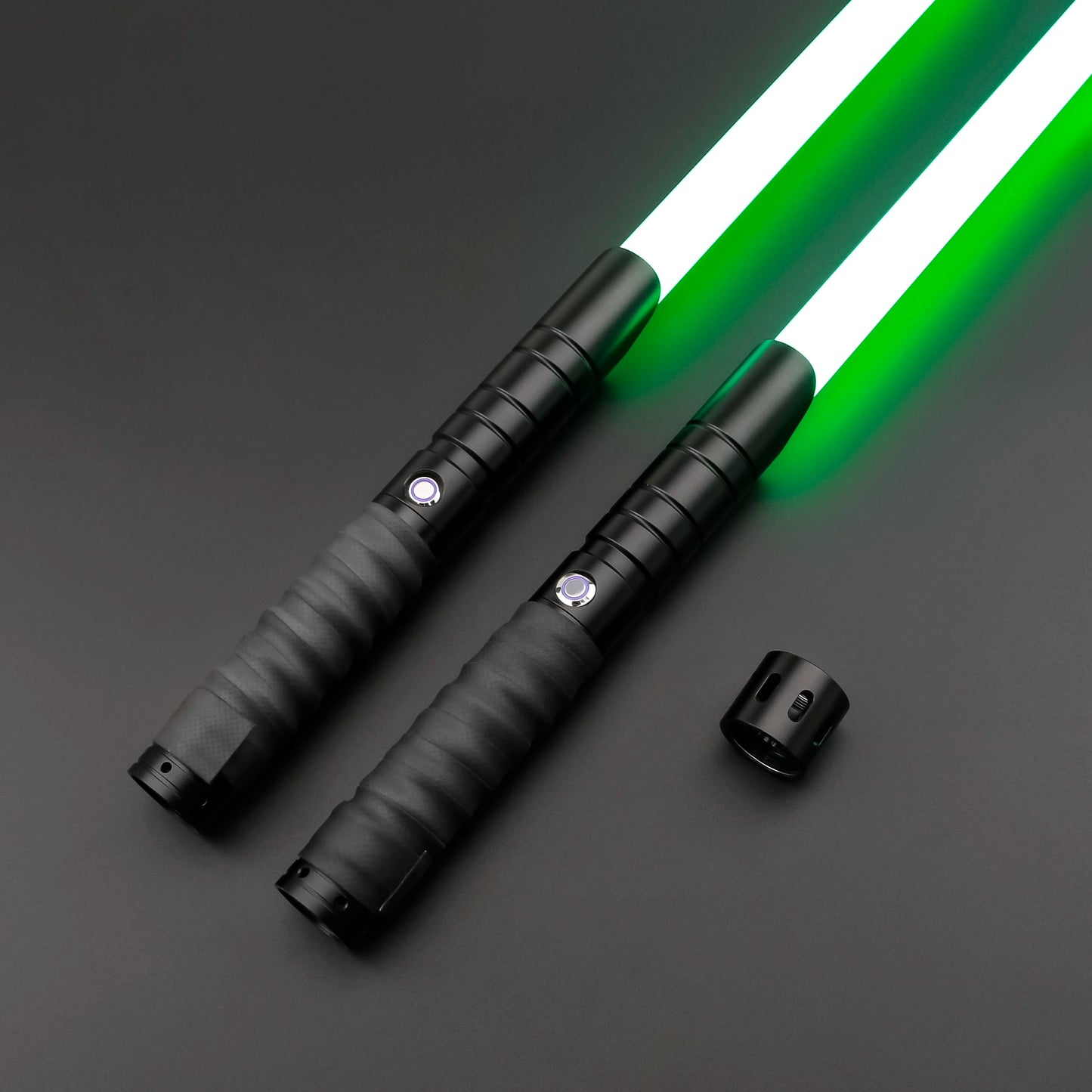 TXQSABER Heavy Dueling Lightsaber – Neo Pixel RGB Laser Saber with Metal Hilt, Smooth Swing Combat Cosplay Luminous Toy for Kids