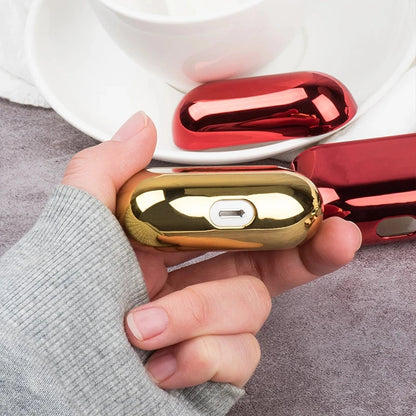 Electroplated Gold AirPods Pro 2 Case – Plating Cover for Apple AirPods Pro 1, 2 & 3, Stylish Earphone Protector