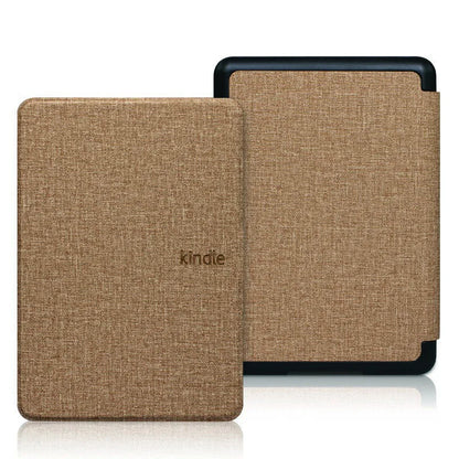 Leather Auto Sleep Case for Kindle Colorsoft Signature Edition (1st Gen, 7") & Paperwhite 12th Gen Protective Cover Funda