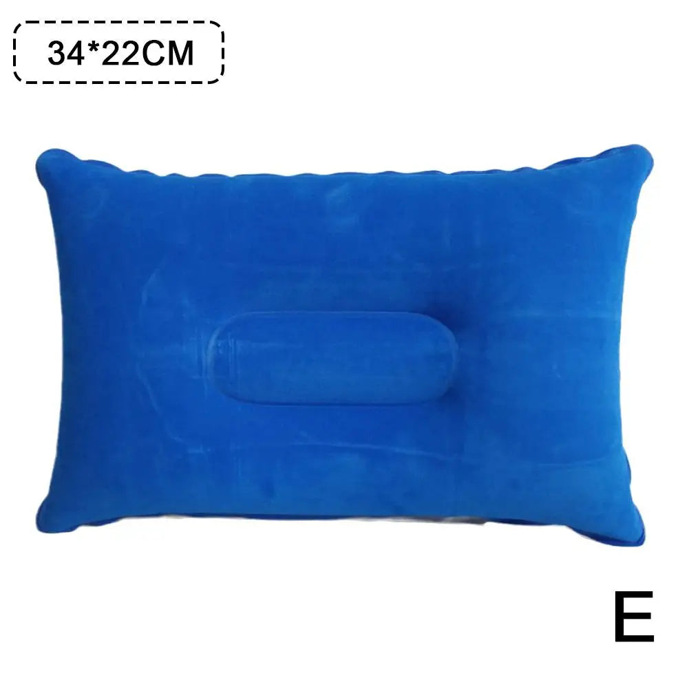 Outdoor Portable Travel Sleep Pillow – Inflatable Camping, Picnic, Beach Pillow for Tent, Comfortable Folding Equipment (G6X8)