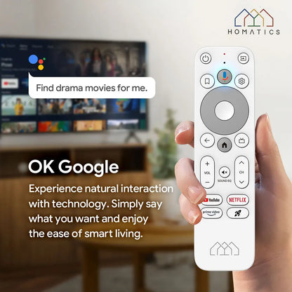 HOMATICS Box R 4K Plus TV Box - Android TV 12, Amlogic S905X4, 4GB/32GB, Netflix, DTS, Dolby Audio, WiFi6, BT5.0