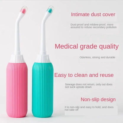 Portable Travel Hand Held Bidet Sprayer | Personal Hygiene Cleaner | 400-650ML Spray Bottle for Baby Butt Washing