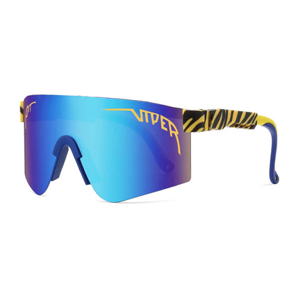 UV400 Sunglasses for Men and Women - Fashion Sport Eyewear, Pit Viper Style for MTB Cycling and Outdoor Activities