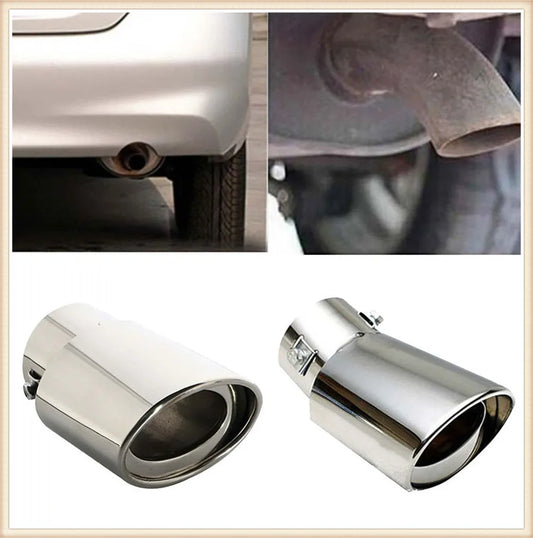 Car Exhaust Muffler Tip Decoration – Tail Pipe Trim for Opel Astra G/GTC/J/H, Corsa, Insignia & Mokka Styling Accessory