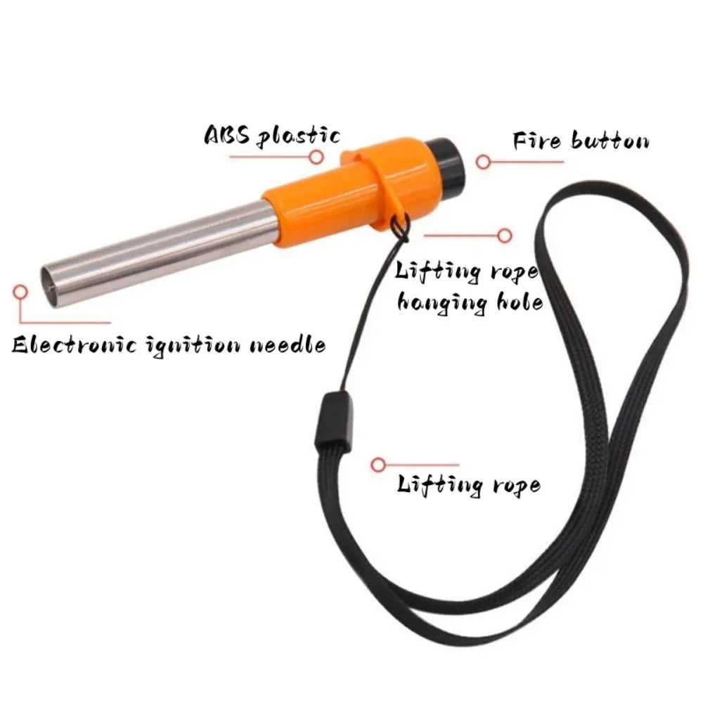 Portable Camping Stove Accessories - Electric Pulse Igniter, Piezoelectric Igniter for Outdoor Cooking and BBQ