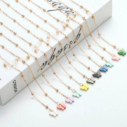 New Fashion Pendant Glasses Chain, Cross Eyeglasses & Sunglasses Metal Holder Lanyard Necklace
