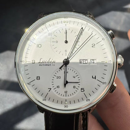 Men’s Fashion Mechanical Watch — 2023 Business Automatic Stainless Steel Luminous Designer Wristwatch