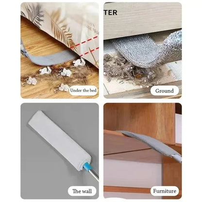 UNTIOR Long Handle Dust Mop – Floor, Ceiling, Sofa & Bed Dust Cleaner Household Cleaning Tool