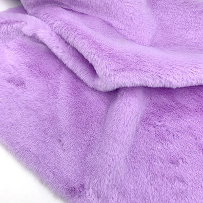 Faux Rabbit Fur Fabric – 50/80/160cm Super Soft 10mm Pile Plush Material for Stuffed Toys & Sewing