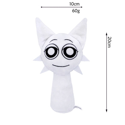 Sprunki Plush Doll Toy — Cartoon Stuffed Pillow for Kids, Birthday & Christmas Gift