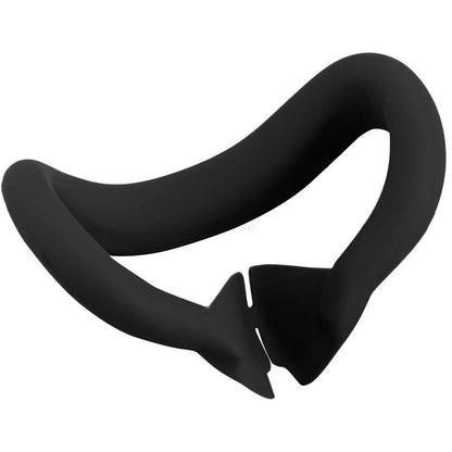 Silicone VR Face Mask for Meta Quest 3 — Sweatproof, Lightproof Facial Interface Cushion, VR Accessories