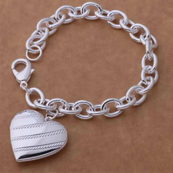 925 Sterling Silver Bead Bracelet – High-Quality Romantic Chain for Women, Fashion Jewelry Gift for Engagement, Party & Wedding