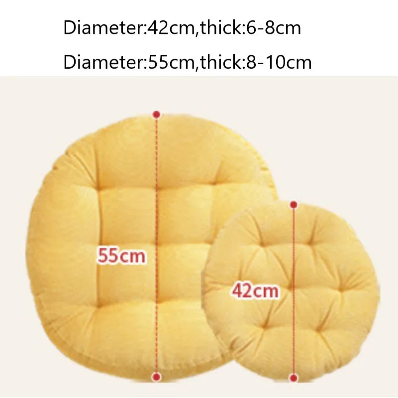 Inyahome Round Floor Cushion – Large Meditation Pillow for Kids & Adults, Yoga & Seating
