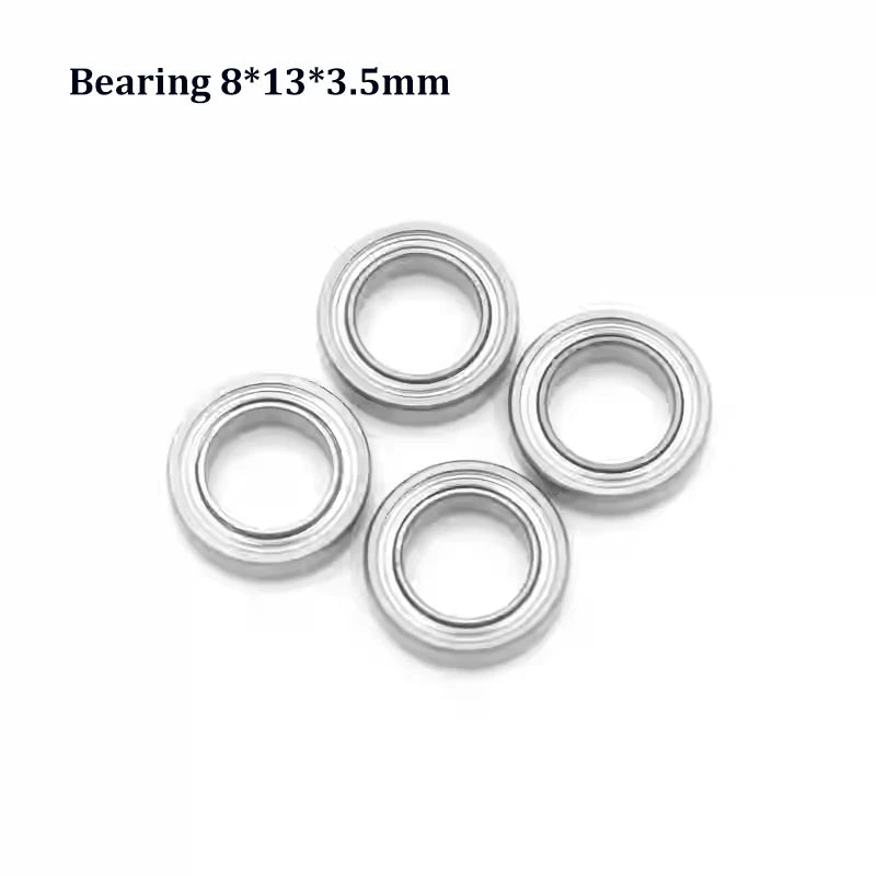 SCY Metal Upgrade Kit — Rear Suspension Hub, Rod, Swing Arm, Gear Bearing, Steering Cup & Drive Shaft for 16101Pro, 16102Pro, SG116 Max