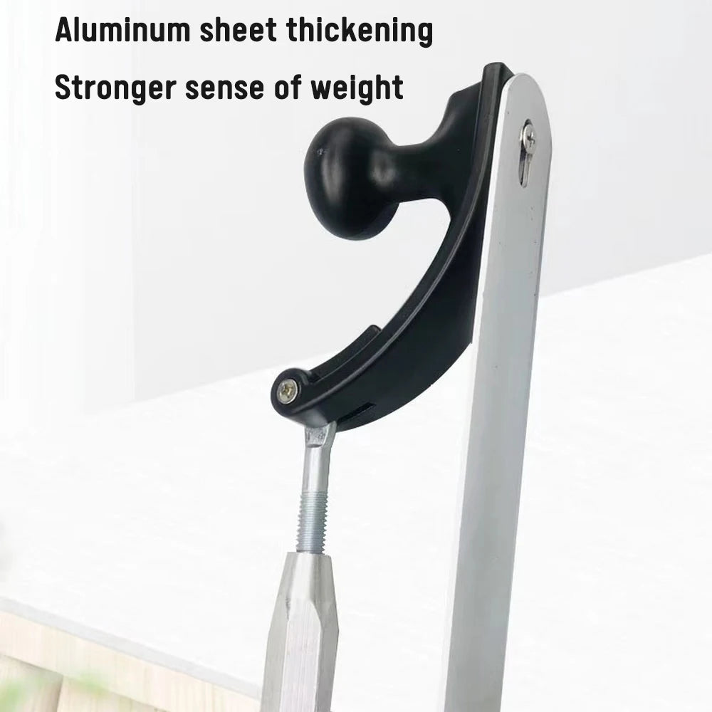 Adjustable Milled Tooth File Holder – Curved Steel Dent Repair Tool for Car Body Panel Polishing & Metal Surface Finishing