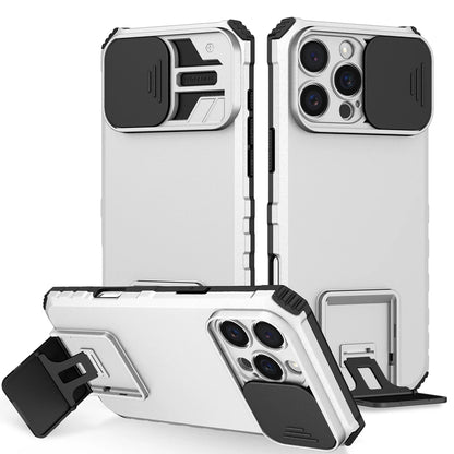 Slide Camera Protection Hard Case – Durable Plastic Phone Cover for iPhone 7 to 16 Series