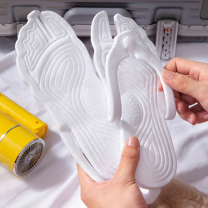Folding Travel Slippers – Anti-Skid Bath & Beach Flip-Flops for Couples