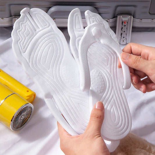 Folding Travel Slippers – Anti-Skid Bath & Beach Flip-Flops for Couples