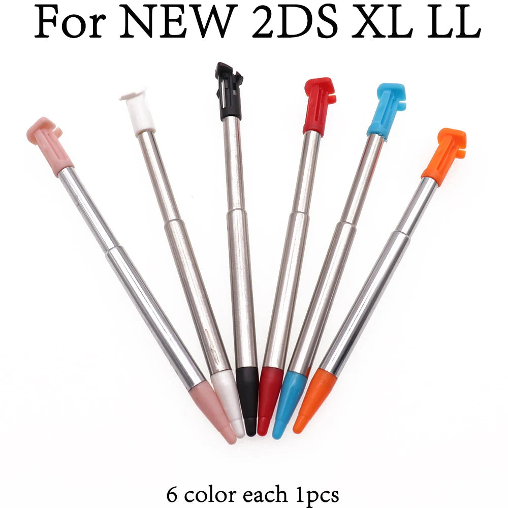 Touch Screen Stylus Pen - Plastic & Metal Replacement Pen for NDSL, NDSi, 2DS, 3DS XL & Wii U