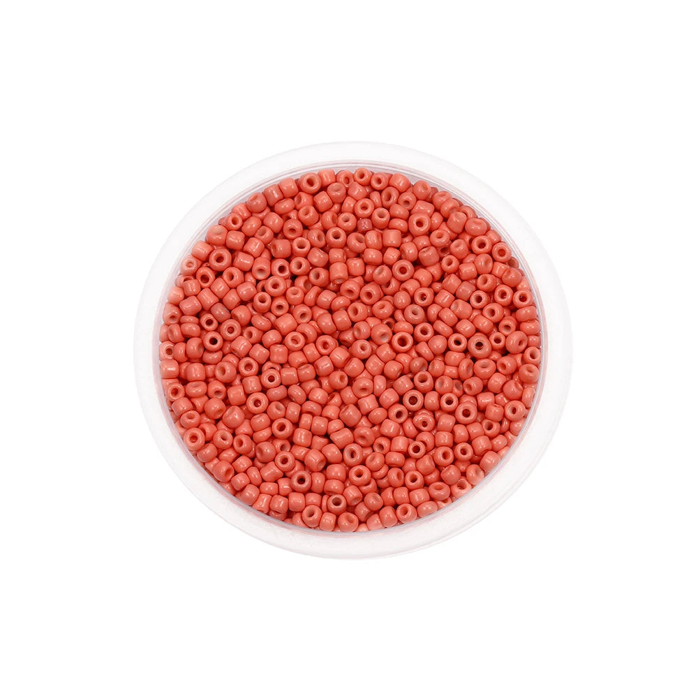 Czech Glass Seed Beads 3/4mm 300/600Pcs - Small Round Loose Charm Beads for DIY Jewelry Making, Earrings, Bracelets & Crafts
