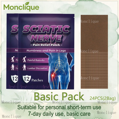 Lumbar Support Patches - 12-60PCS Long-Lasting Warming Waist Pads for Daily Comfort
