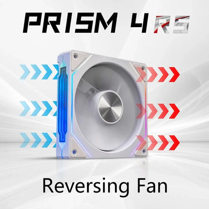 PRISM 4 RS ARGB Computer Case Fan - 120mm Quiet Cooling Fan, 12V, 800–1600RPM, High Airflow