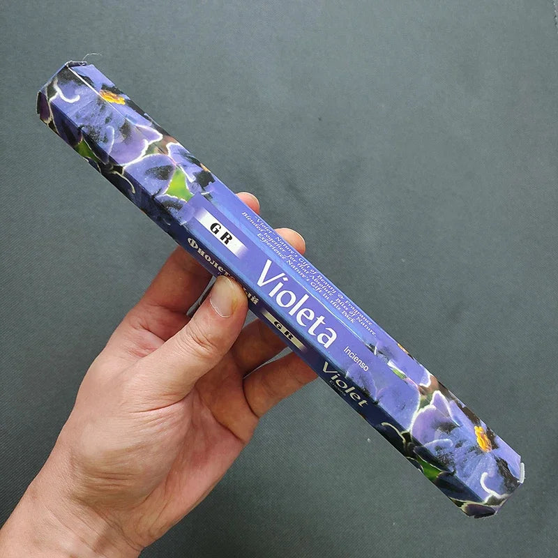 20 Sticks Indian Incense – White Sage, Lavender, Yoga & Sea Breeze Scents for Meditation, Air Purification & Aromatherapy