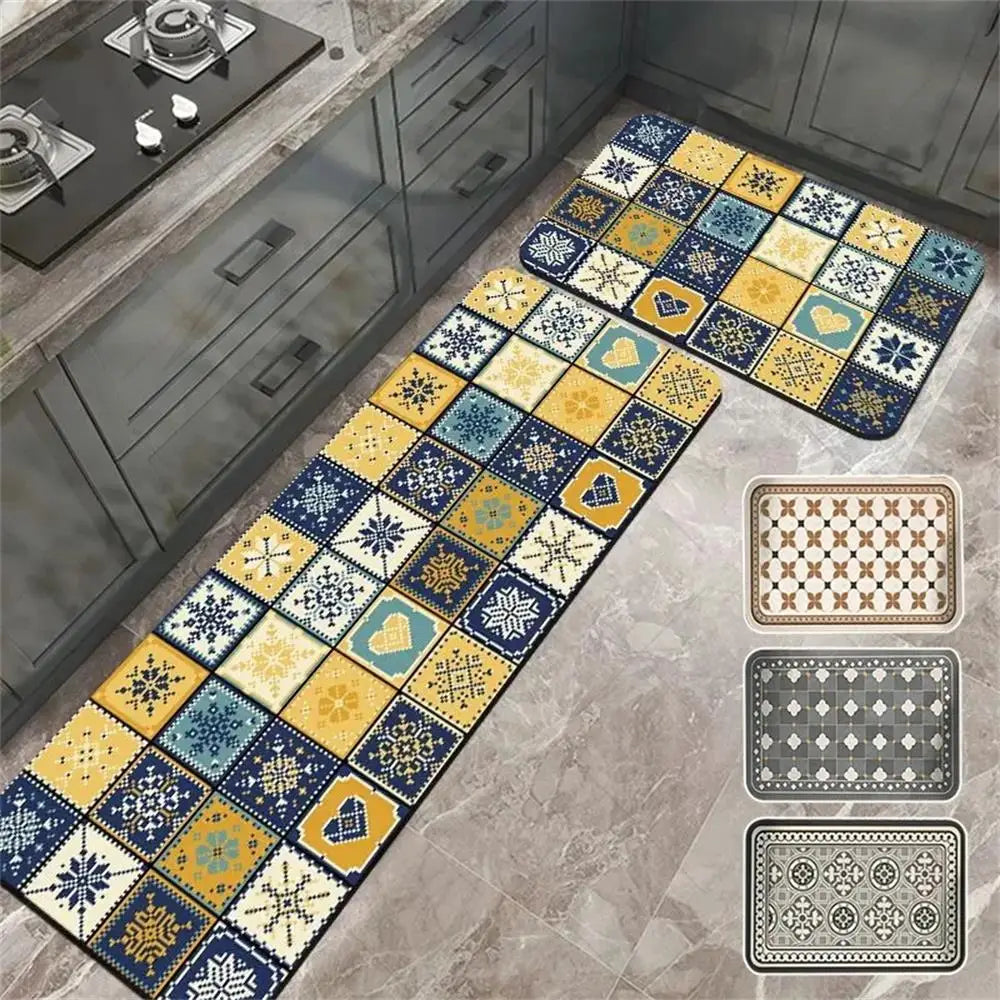 Non-Slip Kitchen & Living Room Floor Rug – Long Area Mat for Entrance, Home Decor
