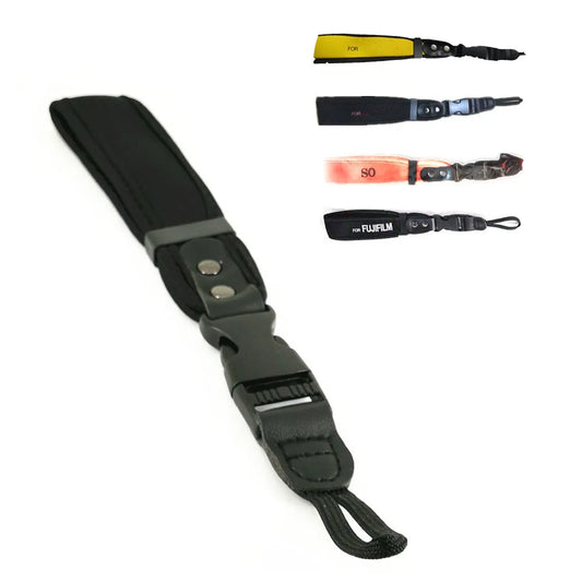 Neoprene Quick-Detach Wrist Strap for DSLR Cameras – Compatible with Canon, Nikon, Sony & Fujifilm