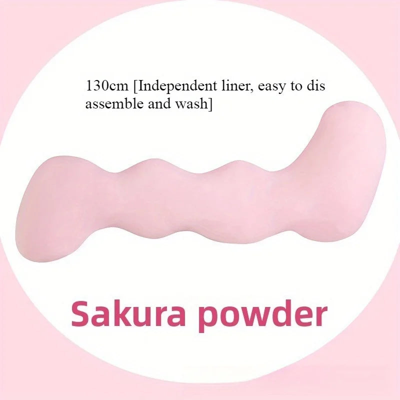 Ice Silk Cooling Body Pillow - Summer Sleeping & Leg Hugging Pillow for Women