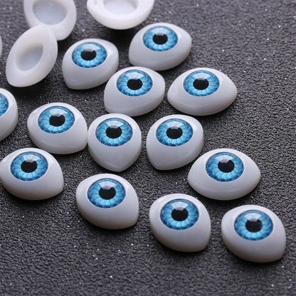 20pcs Plastic Safety Eyes for Dolls & Toys – Funny Simulation Eyes for Puppets, Animals, and Dinosaur Craft Making