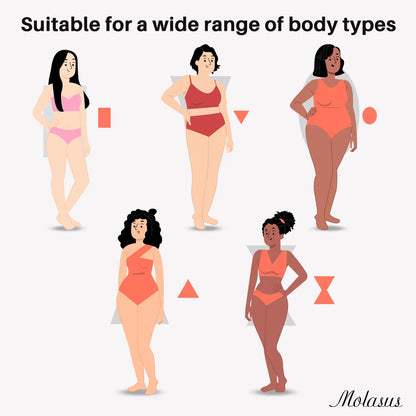 Women’s Seamless Shapewear Bodysuit – Thong Body Shaper with Wide Shoulder Straps for Sculpting & Slimming