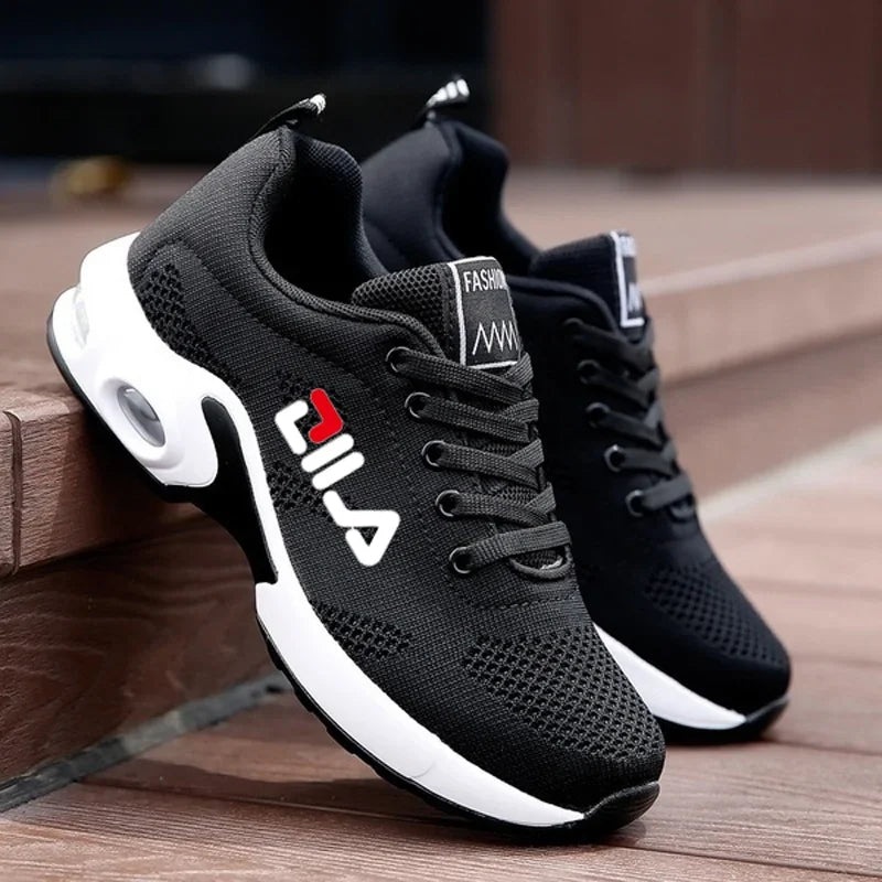 New Women's Running Shoes – Breathable Mesh, Air Cushion Lace-Up Sports Sneakers for Summer