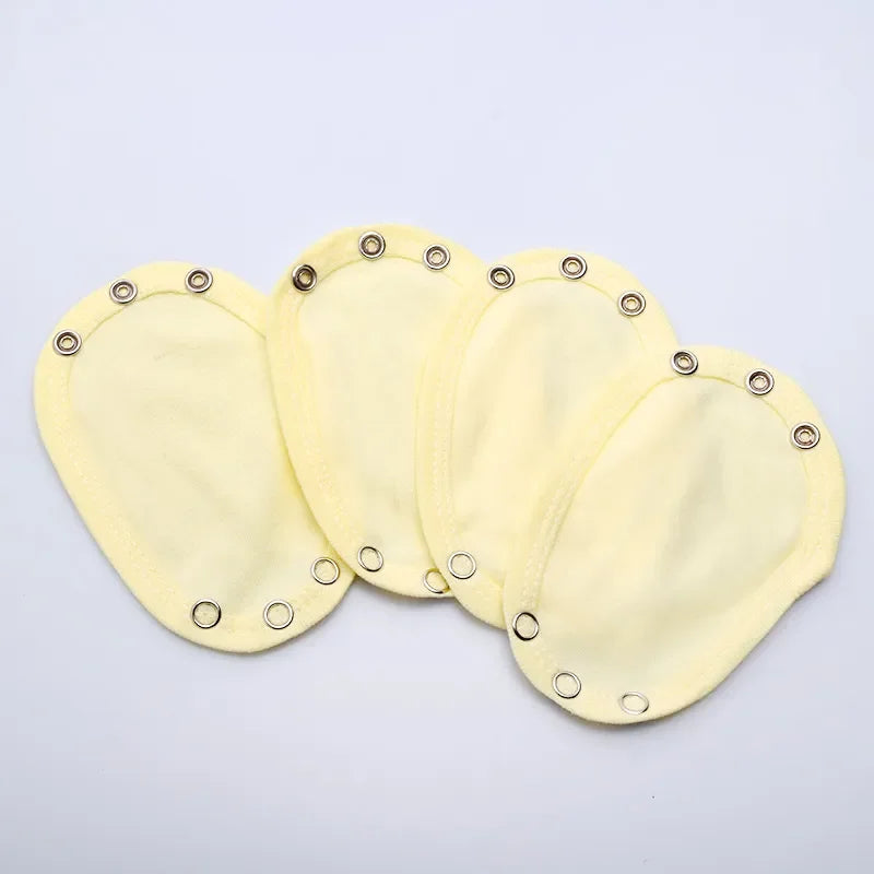 4pcs Baby Romper Set – Soft Jumpsuit Bodysuits with Lengthening Extender for Newborns