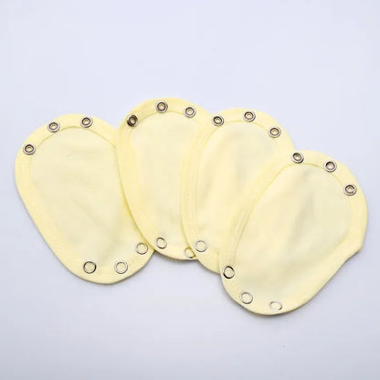 4pcs Baby Romper Set – Soft Jumpsuit Bodysuits with Lengthening Extender for Newborns