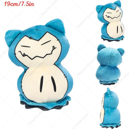 Pokémon Plush Toy Collection – Shiny Mimikyu, Charizard, Snorlax, Eevee Evolutions and Collectible Gift Dolls