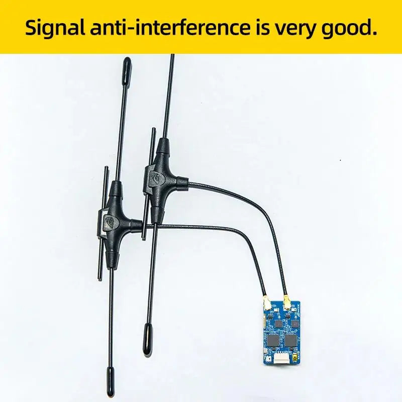BAYCKRC Gemini Dual-Band ExpressLRS Receiver 900MHz/2.4GHz (915M) TCXO — RC FPV Long-Range Racing & Fixed-Wing Drone