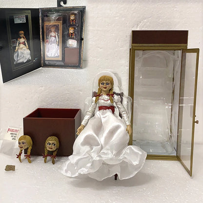 NECA Annabelle Comes Home Figure — 18cm / 7-inch Jointed Action Doll with Real Clothes Collectible Toy