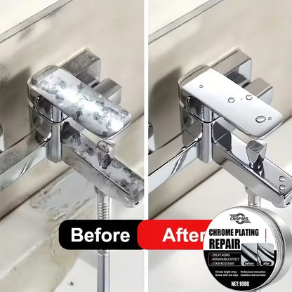 Chrome Refurbishment Paste – Car Wheel & Bumper Polishing and Restoration Solution