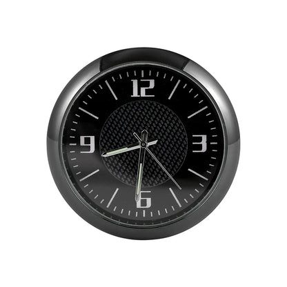 Luminous Car Clock - Mini Auto Stick-On Digital Watch for Cars, 40mm & 43mm Quartz Mechanic Ornament