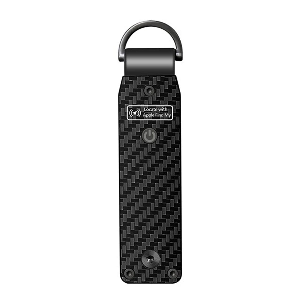 AirTag Key Holder - Built-In Tracker Keychain for 2–3 Keys, GPS Key Finder for Men & Women (iOS Only)