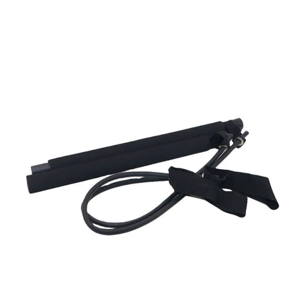 Adjustable Pilates Stick - Portable Fitness Bar with Elastic Bands for Yoga, Stretching & Home Workouts