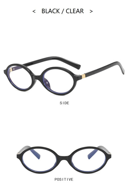 Trendy Small Retro Oval Sunglasses — Vintage Steampunk Round Shades for Women, Fashion UV400 Eyewear