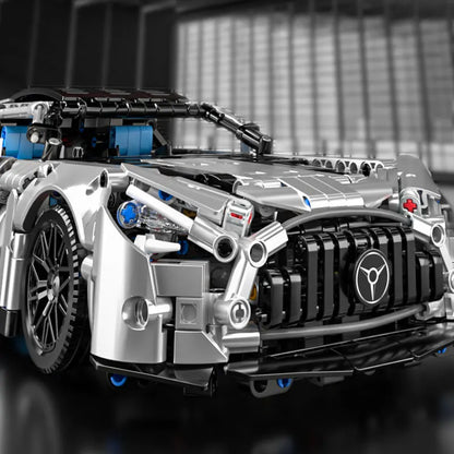 1310PCS Racing Car Building Blocks Set – 1:14 Scale Sports Vehicle Model Kit, Creative DIY Mechanical Bricks Toy for Adults & Boys Birthday Gift