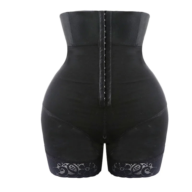 AfruliA Purple BBL Shorts – Colombian Fajas Shapewear Waist Trainer Corset Body Shaper Control Panties Lifter