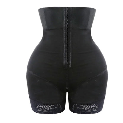 AfruliA Purple BBL Shorts – Colombian Fajas Shapewear Waist Trainer Corset Body Shaper Control Panties Lifter
