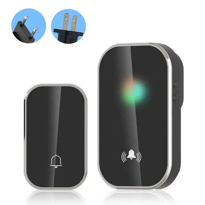 Wireless Smart Doorbell – 36 Ringtones, 300M Long Distance, Outdoor House Door Chime Kit, Battery-Free Welcome Bell