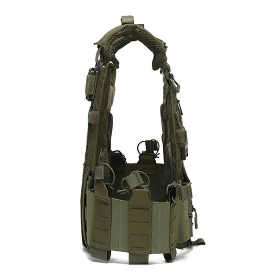 Outdoor Training Vest – Multi-Functional Waterproof MOLLE Expansion Quick-Release Wear-Resistant Tactical Vest