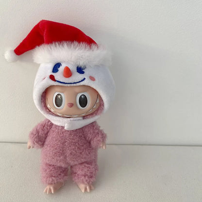 Labubu Cotton Headset Hat – Doll Accessories Headwear for Ido Dolls, Cute DIY Gift